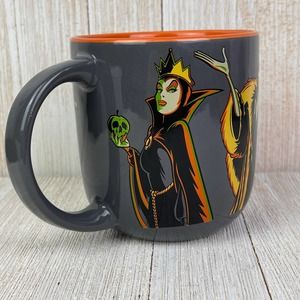 Disney Villains Tricks & Spells Halloween Mug Ursula, Maleficent, Cruella, Queen